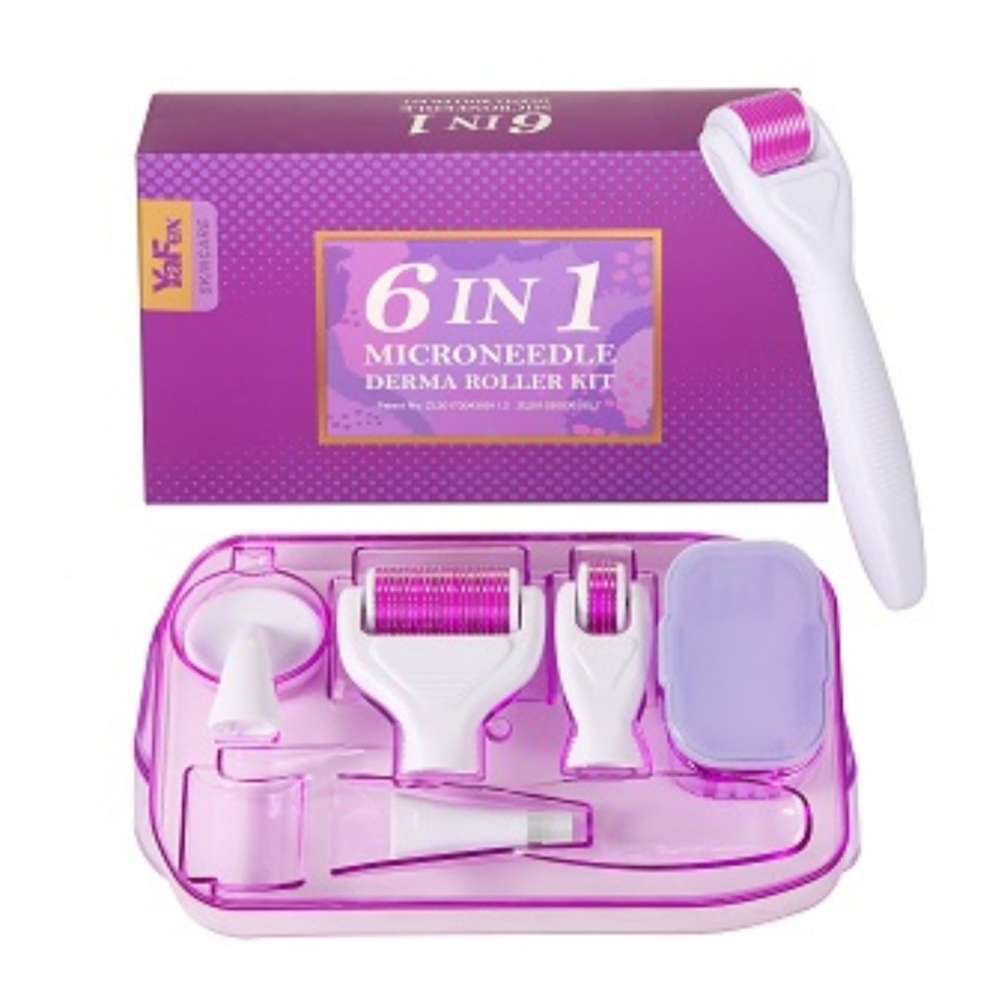 6 in 1 Derma Roller Kit for Face